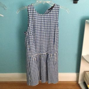 Zara Blue Gingham Dress